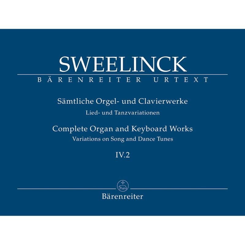 Jan Pieterszoon Sweelinck: Lied- und Tanzvariationen - Variations on Songs and Dance Tunes part 2 - kompletne dzieła organowe i fortepianowe cześć IV.