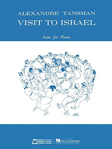 Alexandre Tansman: Visit to Israel - Suite for Piano - nuty na fortepian solo