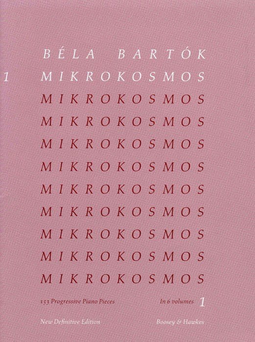 Bela Bartok: Mikrokosmos vol. 1 - nuty na fortepian solo