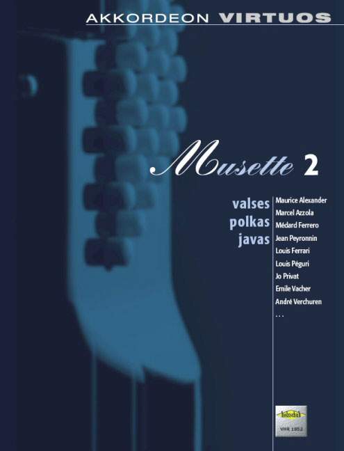 Akkordeon Virtuos: Musette 2 - Valses Polkas Javas - Markus Poecksteiner, Manuela Kloibmüller - nuty na akordeon