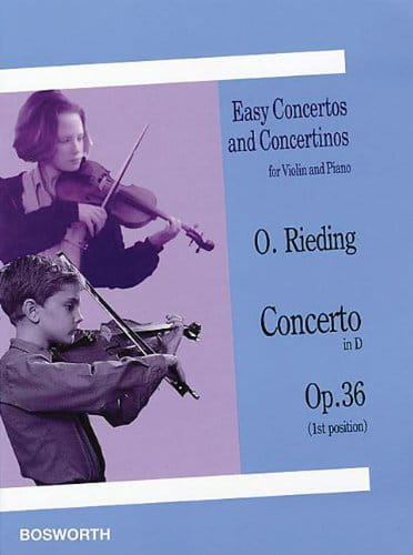 Concerto D-dur op. 36 na skrzypce i fortepian - Oskar Rieding
