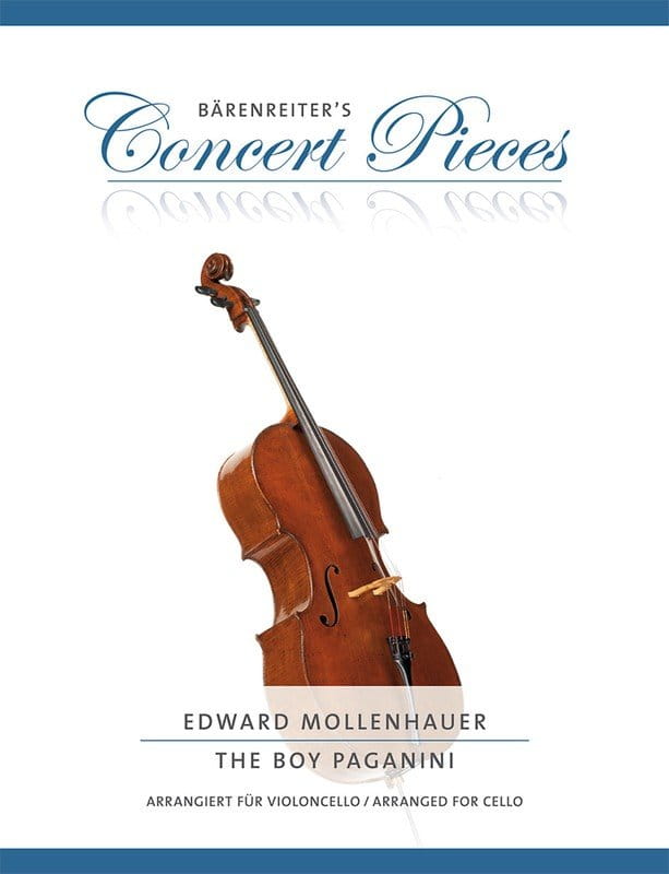 Edward Mollenhauer: The Boy Paganini for Cello and Piano - nuty na wiolonczelę z fortepianem