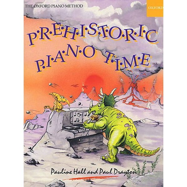 Pauline Hall: Prehistoric Piano Time - nuty na pianino dla dzieci