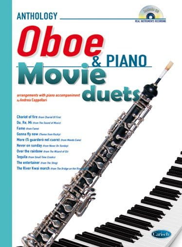 Movie Duets Anthology: Oboe & Piano - Andrea Cappellari - nuty na obój z fortepianem (+ płyta CD)