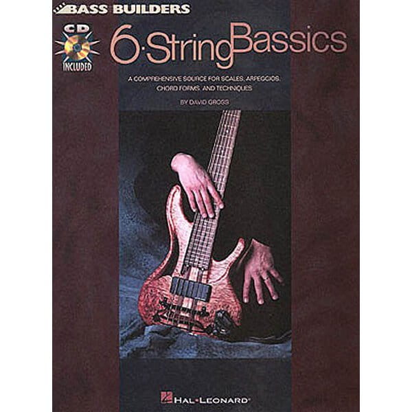 6-String Bassics (Bass Builders) - David Gross - szkoła gry na 6-strunowej gitarze basowej - Gross
