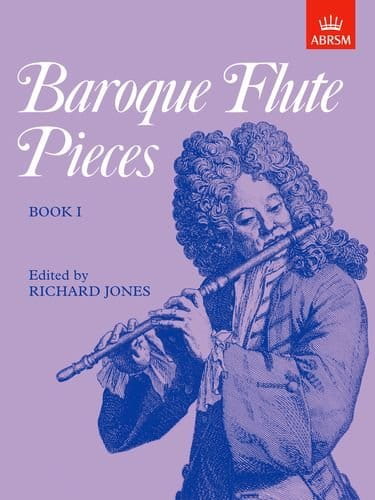 Baroque Flute Pieces Book 1 - nuty na flet poprzeczny z akompaniamentem fortepianu - Richard Jones