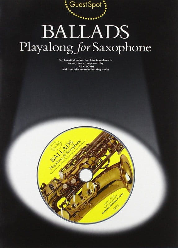 Guest Spot: Ballads Playalong For Saxophone - Jack Long - nuty na saksofon altowy (+ płyta CD)
