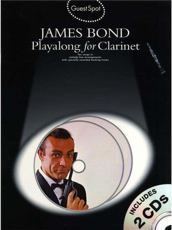 Guest Spot: James Bond Playalong For Clarinet (+ płyta CD) - nuty na klarnet - Christopher Hussey