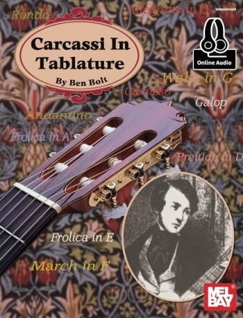Matteo Carcassi In Tablature - Ben Bolt (+ audio online) - nuty z tabulaturami na gitarę klasyczną