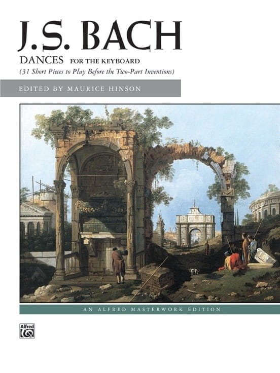 Jan Sebastian Bach, Maurice Hinson - Dances for the Keyboard - nuty na fortepian