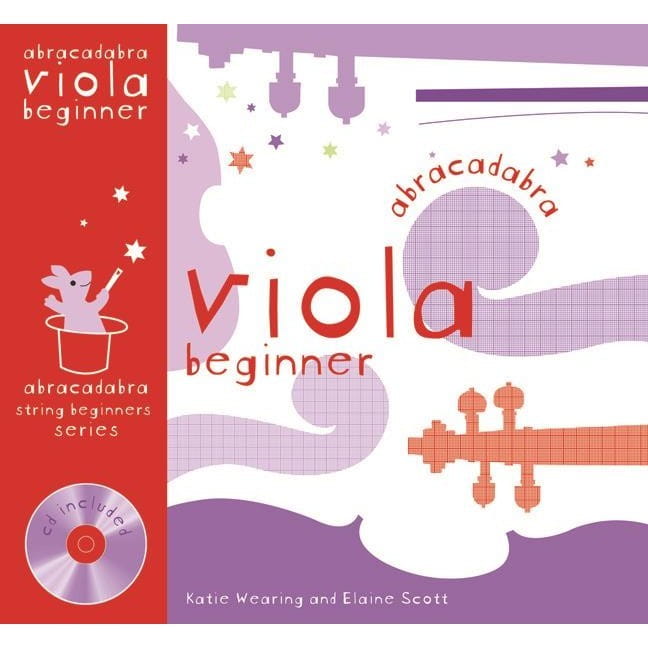 Katie Wearing, Elaine Scott: Abracadabra Viola Beginner (+ płyta CD) - szkoła gry na altówce dla początkujących