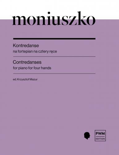 Kontredanse - nuty na fortepian na cztery ręce - Stanisław Moniuszko, Krzysztof Mazur