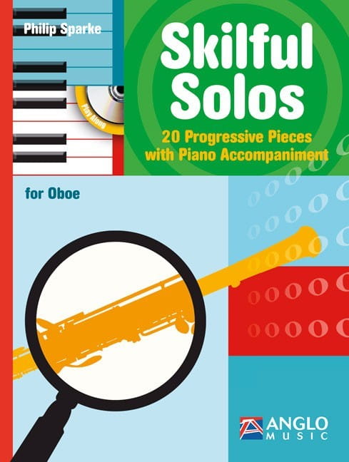 Philip Sparke - Skilful Solos for Oboe - 20 Progressive pieces with Piano Accompaniment (+ płyta CD) - nuty na obój z fortepianem