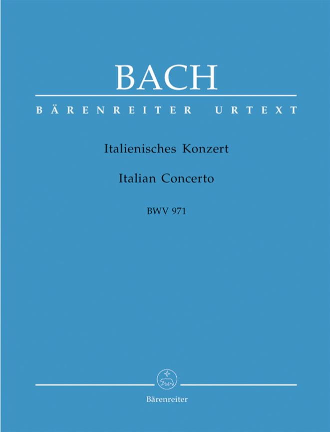 Jan Sebastian Bach - Italian Concerto BWV 971 - koncert włoski Jana Sebastiana Bacha - nuty na fortepian