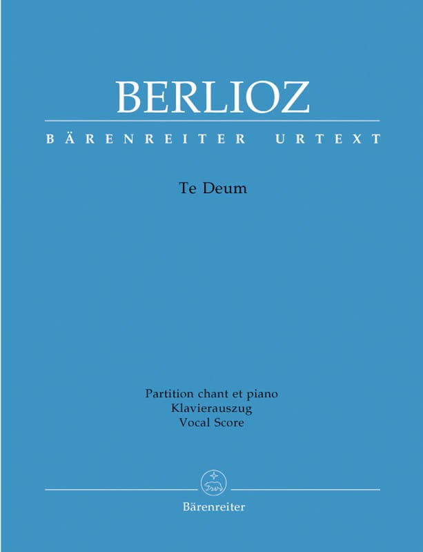 Hector Berlioz: Te Deum op. 22 H 118 - nuty na chór z fortepianem