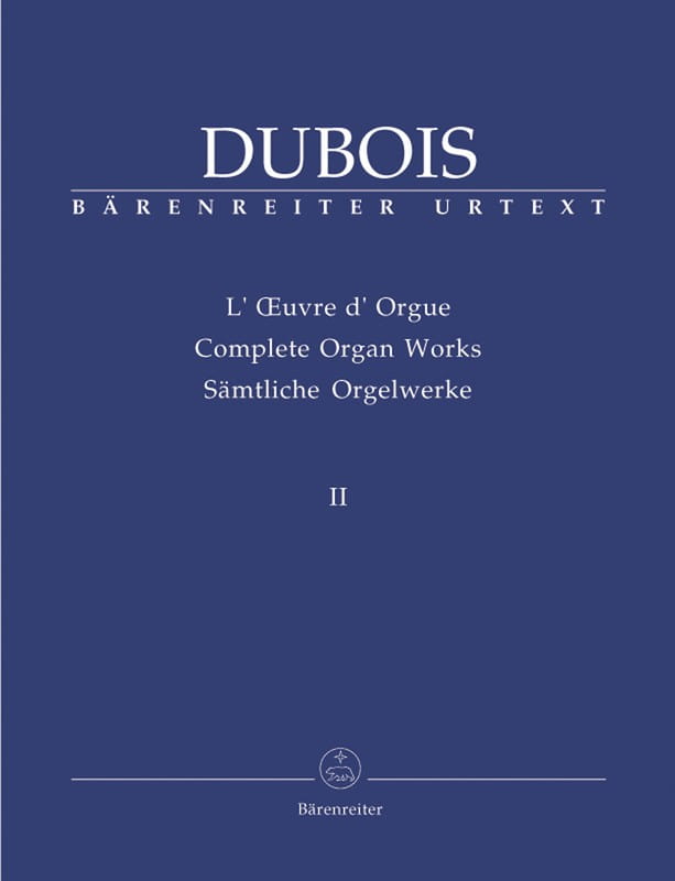 Pierre-Max Dubois: Complete Organ Works Volume 2 - Dzieła organowe tom 2 - nuty na organy