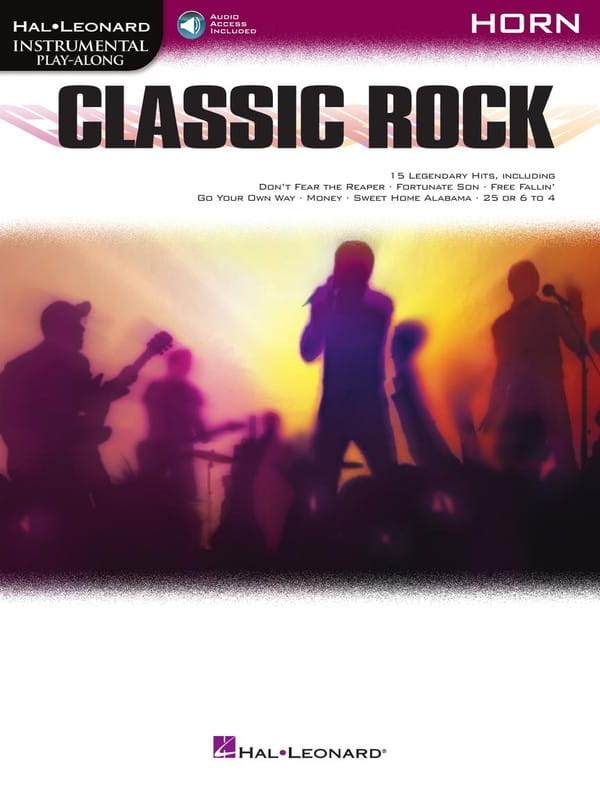 Classic Rock: Horn (+ audio online) - nuty na waltornię (róg)