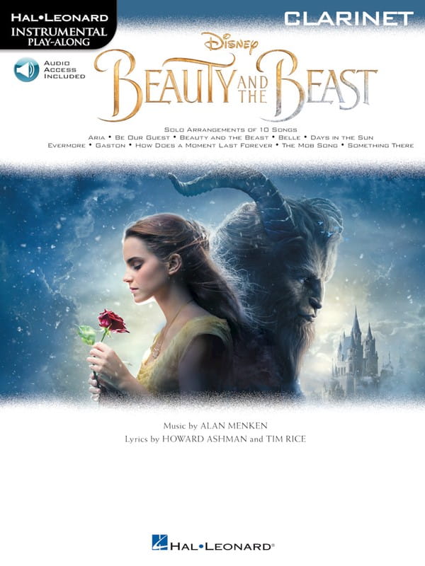Beauty and the Beast: Clarinet (+ audio online) - nuty na klarnet z filmu Piękna i Bestia