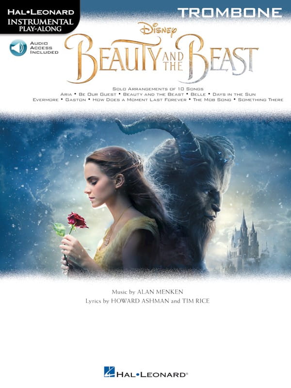 Beauty and the Beast: Trombone (+ audio online) - nuty na puzon z filmu Piękna i Bestia