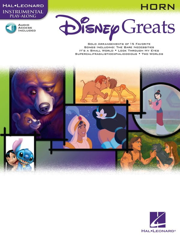 Disney Greats: Horn (+ audio online) - nuty na waltornię (róg)