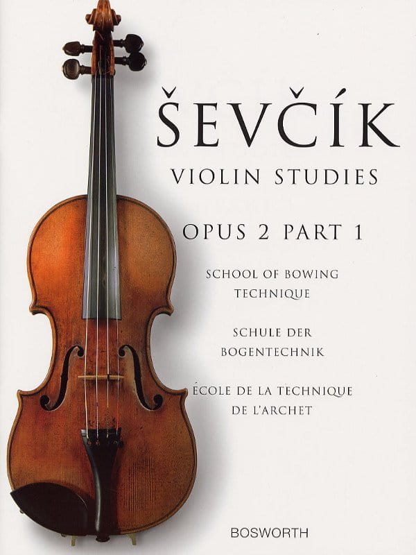 Otakar Sevcik - School of bowing technique op. 2 part 1 - ćwiczenia na prawą rękę na skrzypce