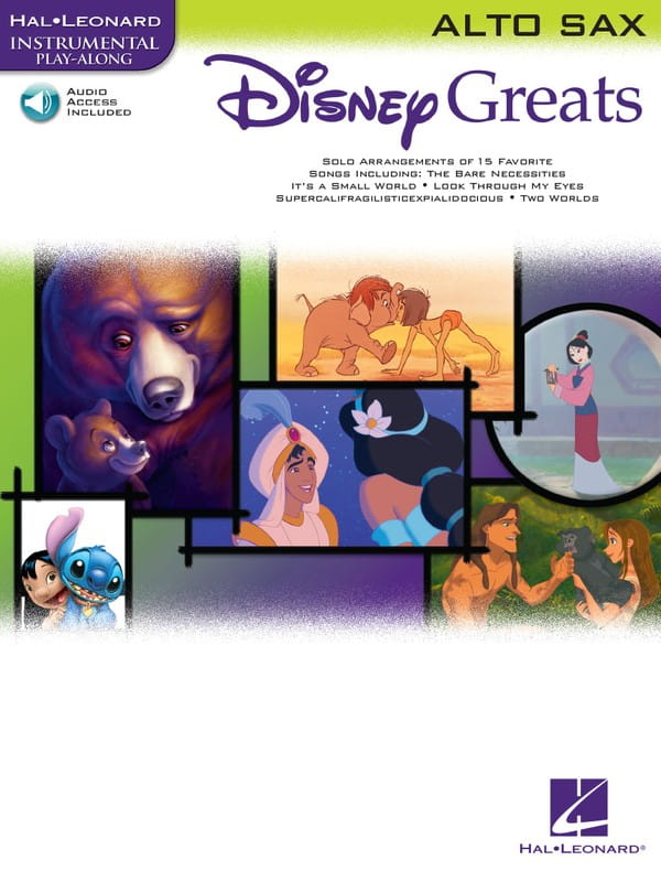 Disney Greats: Alto Sax (+ audio online) - nuty na saksofon altowy