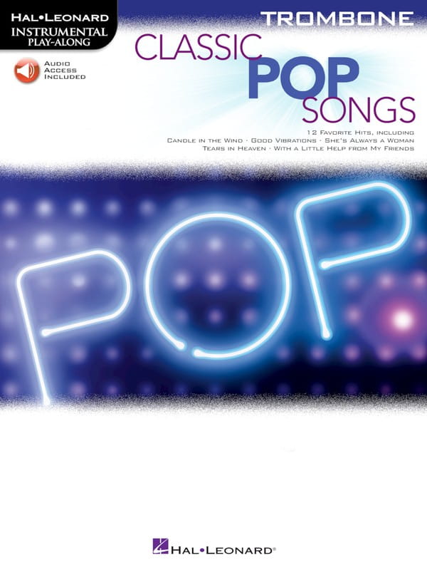 Classic Pop Songs: Trombone (+ audio online) - nuty na puzon