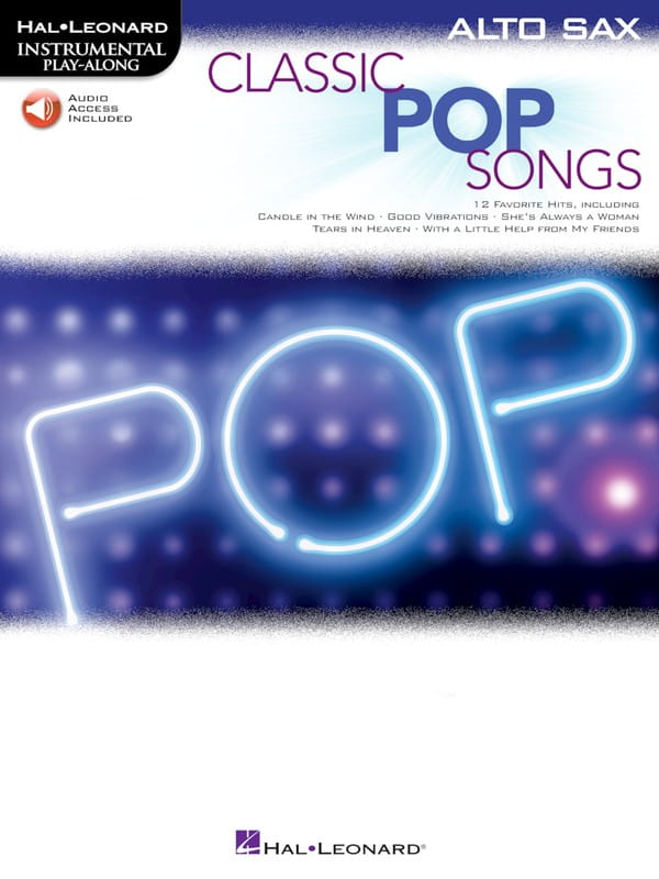 Classic Pop Songs: Alto Sax (+ audio online) - nuty na saksofon altowy