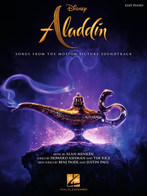 Alan Menken: Aladdin (Easy Piano) - muzyka z filmu Aladyn 2019 w łatwym układzie na pianino