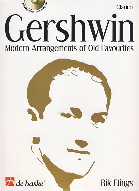 George Gershwin: Modern Arrangements of Old Favourites for Clarinet (+ płyta CD) - nuty na klarnet - Rik Elings