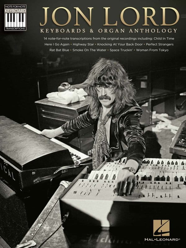 Jon Lord: Keyboards & Organ Anthology - Note-for-Note Keyboard Transcriptions - nuty na organy Hammonda