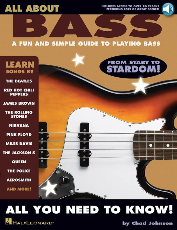 All About Bass - Chad Johnson (+ audio online) - szkoła gry na gitarze basowej