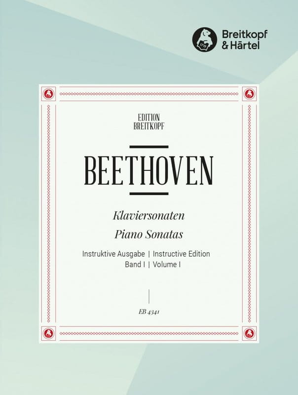 Ludvig van Beethoven: Complete Piano Sonatas I - Samtliche Klaviersonaten 1 - sonaty fortepianowe (Frederic Lamond)