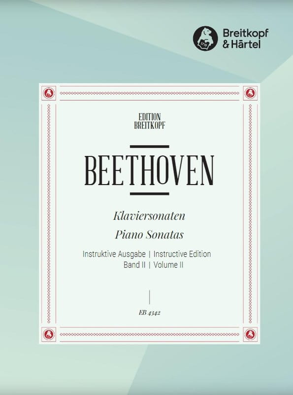 Ludvig van Beethoven: Complete Piano Sonatas II - Samtliche Klaviersonaten 2 - sonaty fortepianowe (Frederic Lamond)