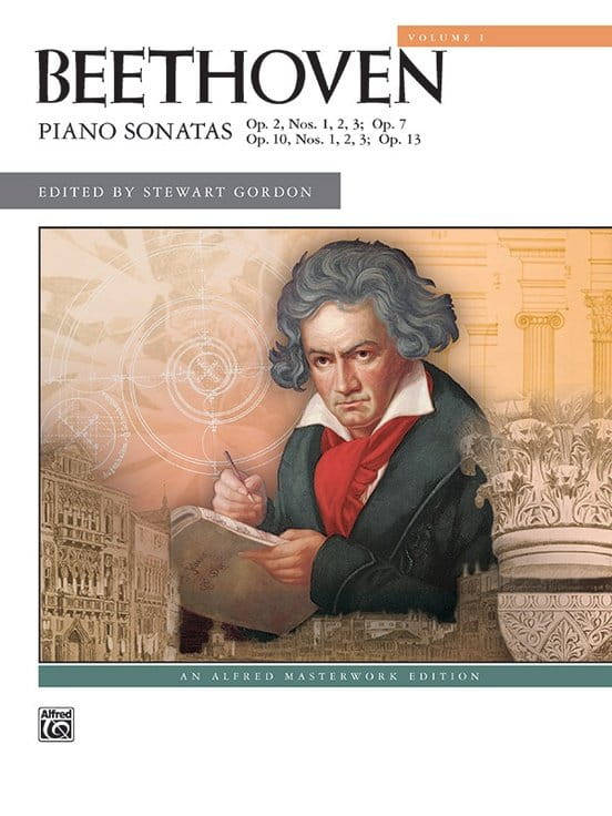Ludwig van Beethoven: Piano Sonatas Volume 1 (Nos. 1-8) - sonaty fortepianowe (Stewart Gordon)