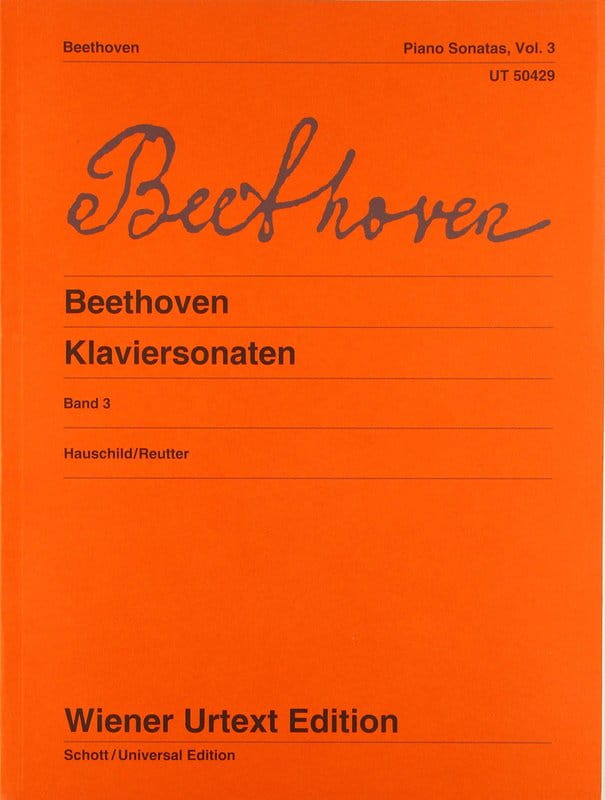 Ludwig van Beethoven: Klaviersonaten Band 3 - sonaty fortepianowe (Peter Hauschild)