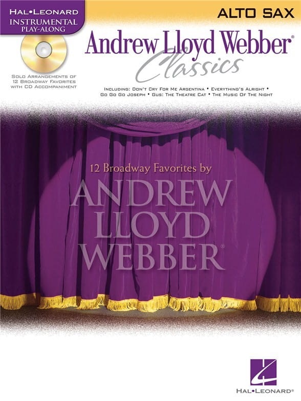 Andrew Lloyd Webber Classics: Alto Sax (+ płyta CD) - nuty na saksofon altowy