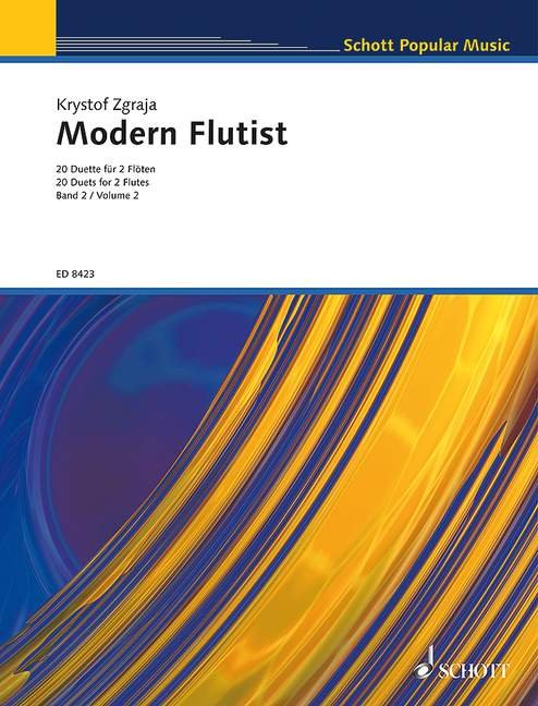 Krzysztof Zgraja: Modern Flutist 2 - 20 duetów fletowych - nuty na dwa flety poprzeczne