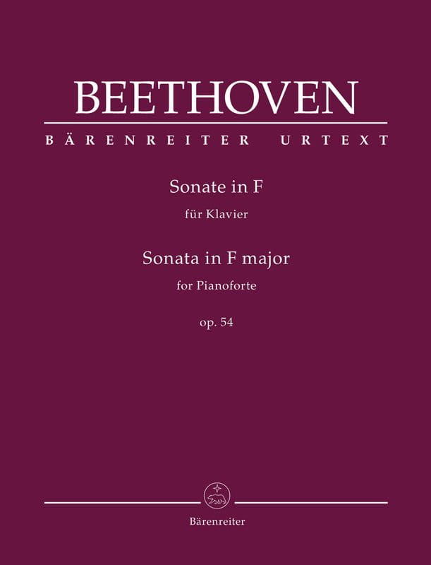 Ludwig van Beethoven: Sonata F major op. 54 - Sonata fortepianowa nr 22 F-dur
