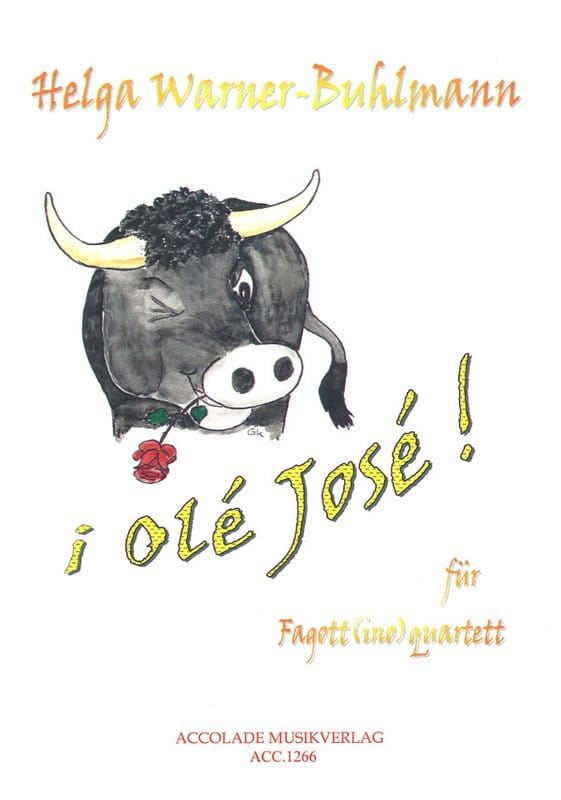 Helga Warner-Buhlmann: Ole Jose fur Fagott(ino)quartett - nuty na kwartet fagotowy lub cztery fagottina