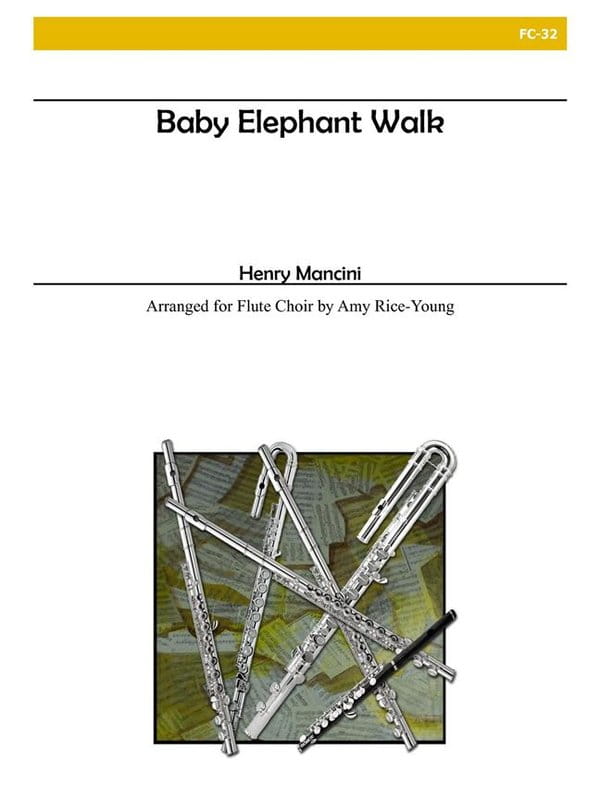 Henry Mancini: Baby Elephant Walk for Flute Choir - nuty na kwintet fletowy