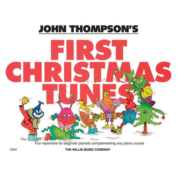 John Thompson's Easiest Piano Course: First Christmas Tunes - świąteczne melodie w łatwym opracowaniu na fortepian