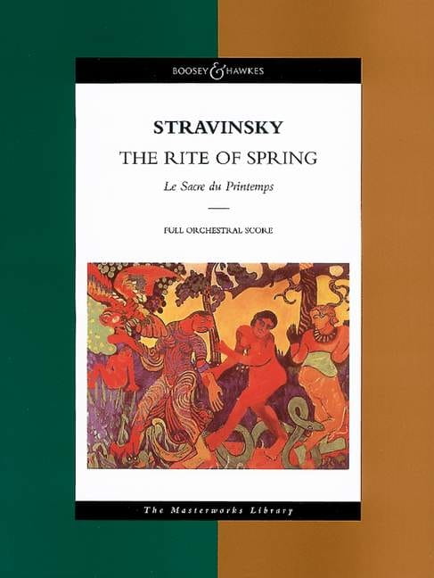 Igor Strawinski: The Rite of Spring - Le Sacre du Printemps (Full score) - Święto wiosny - partytura