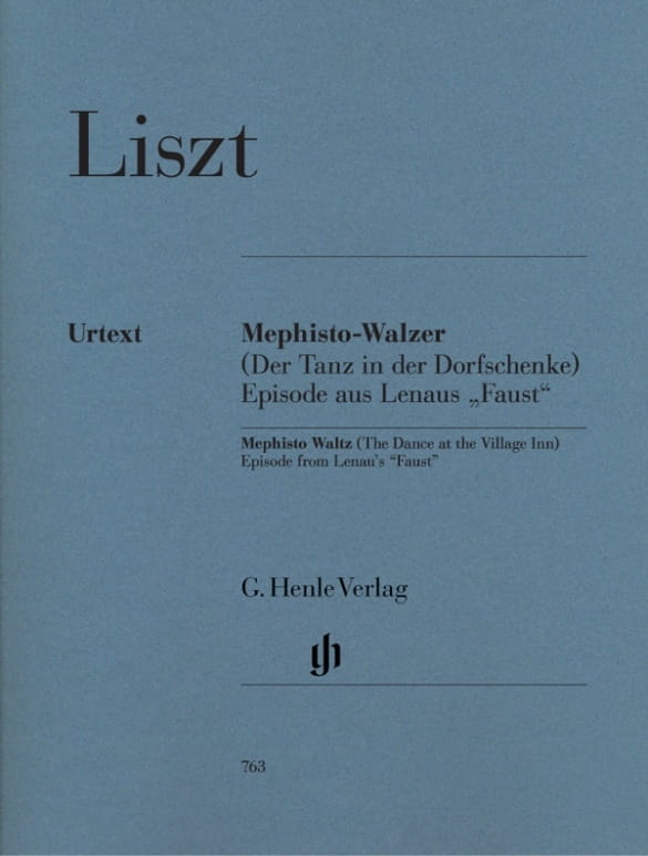 Ferenc Liszt: Mephisto Walzer - Mephisto Waltz - Walc Mefisto nr 1 - nuty na fortepian