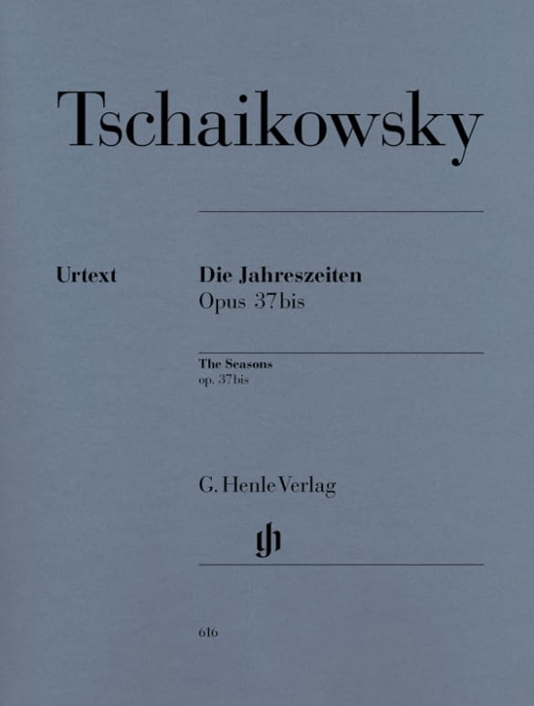 Piotr Iljicz Czajkowski: Die Jahreszeiten op. 37bis - The Seasons - Pory roku - nuty na fortepian