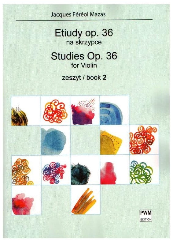 Etiudy op. 36 z. 2 na skrzypce - Jacques Féréol Mazas
