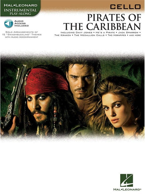 Pirates Of The Caribbean: Cello - Klaus Badelt - muzyka z filmu Piraci z Karaibów na wiolonczelę (+ audio online)