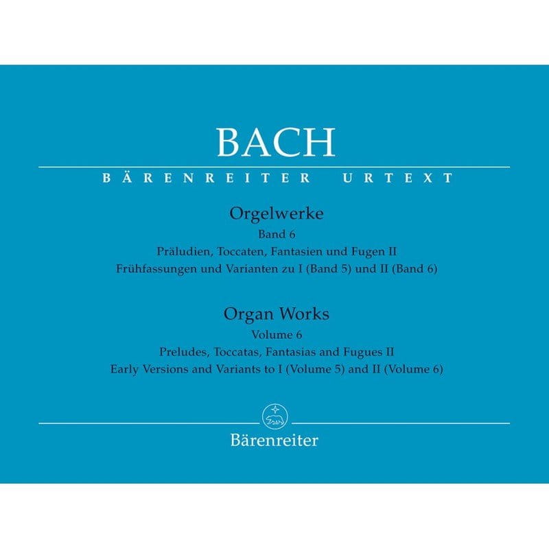 Jan Sebastian Bach - Organ Works Volume 6 - Orgelwerke Band 6 - Utwory organowe część 6 - Dietrich Kilian