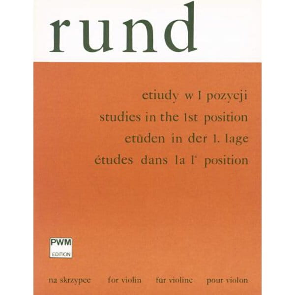 Etiudy w pierwszej pozycji na skrzypce solo - Zdenek Karol Rund