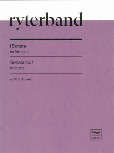 I Sonata na fortepian - nuty na fortepian - Roman Ryterband